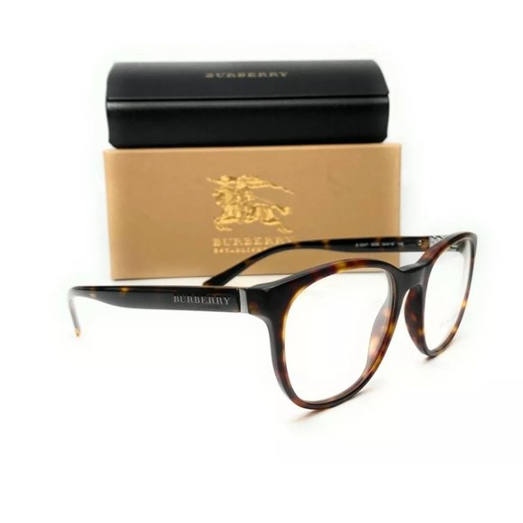 Burberry Men's Matte Dark Havana Eyeglasses! - Picture 3 of 3